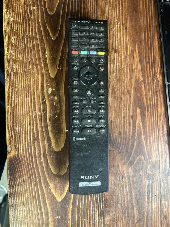 Sony Other - Sony PS3 Blu-ray Remote Control CECH-ZRC1U Black UNTESTED
